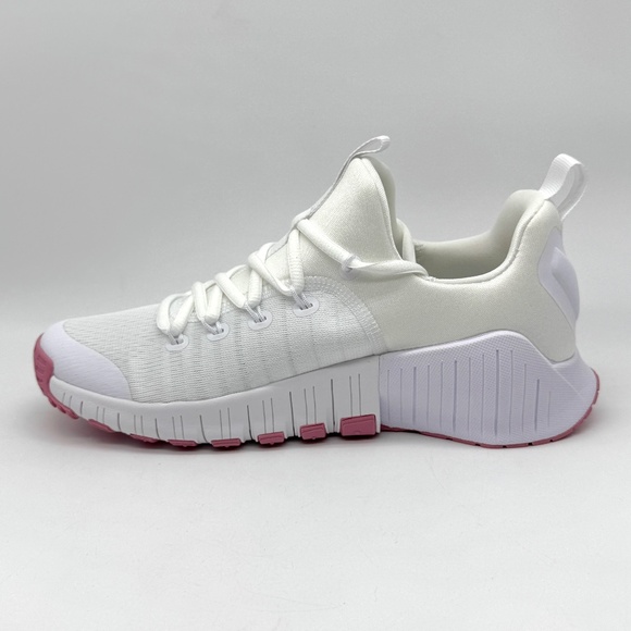 Nike Womens Free Metcon 6 White Pink Shoes Sz 9 New Sneaker FJ7126-106 - Picture 6 of 11